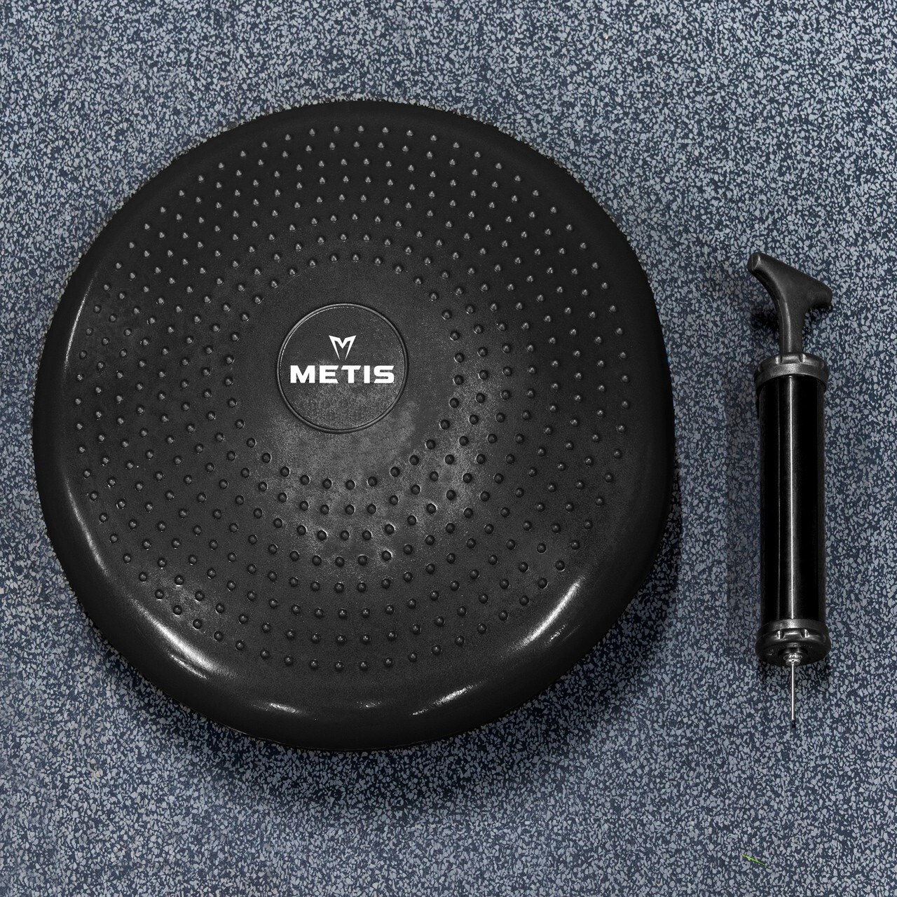 METIS Cojín de Equilibrio | BOLA HINCHABLE DE ESTABILIDAD – YOGA y FITNESS