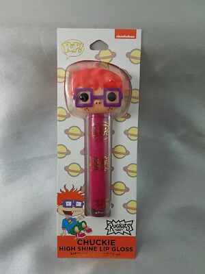 New Nickelodeon Funko Pop Rugrats  Chuckie Lip Gloss Pink Shimmer High Shine