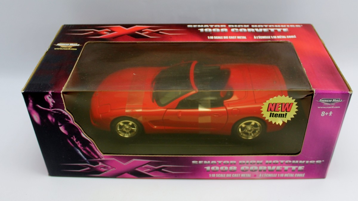 Diecast 1:18 American Muscle 1998 Corvette ERTL Senator Dick