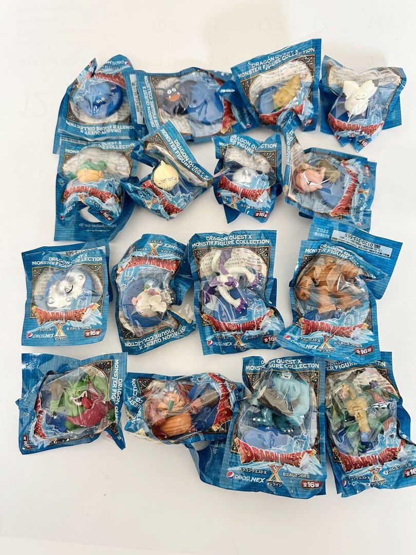 Pepsi × Dragon Quest X Monster Figure Collection Complete Set of