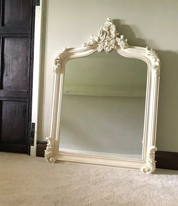 Antique white mirror online