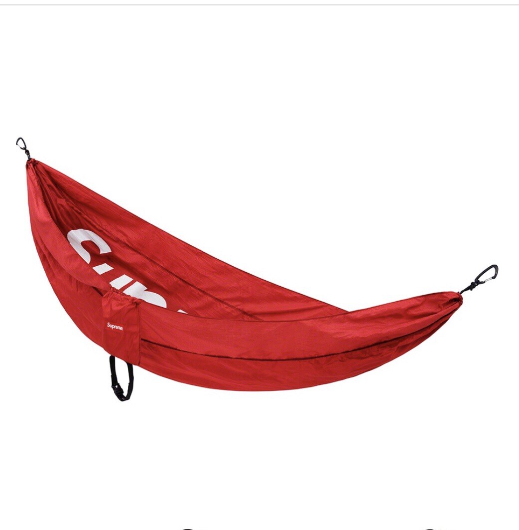 Supreme / ENO® DoubleNest® Hammock Supreme Enos Doublenest Hammock In Red SS19A20 | eBay