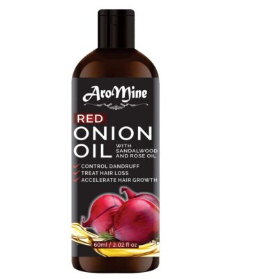 AroMine Rein & Natürlich Rot Zwiebel Haaröl für Alle Haartypen 60ml