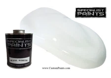 Premium Quality Base - White - Urethane Based, Automotive Paint, Motorcycle