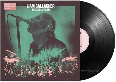 OASIS LIAM GALLAGHER LP MTV Unplugged Live Vinyl Album