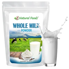 Premium Whole Milk Powder - Powdered Milk for Baking, Cooking, Drinks - Dry Milk