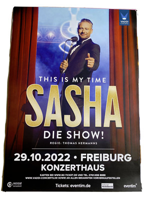 Konzertposter/Tourposter  **Sasha ** Freiburg 29.10.2022