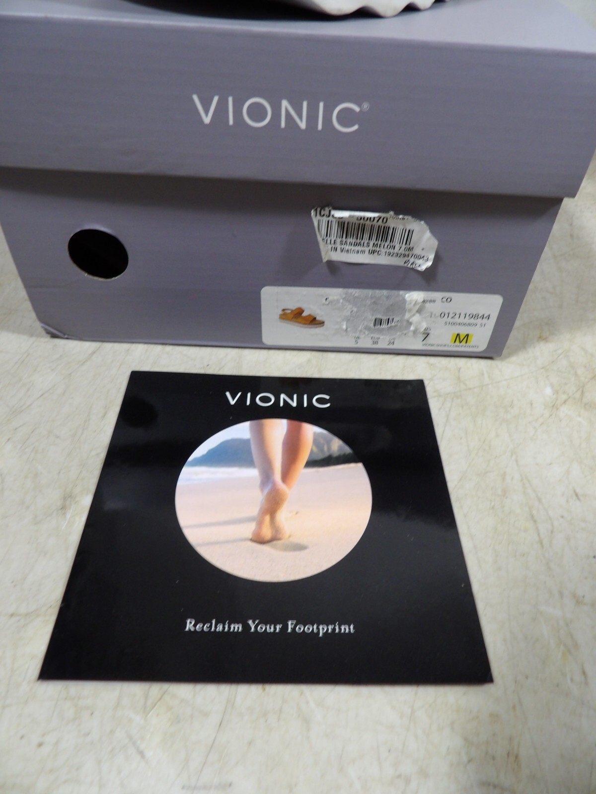 Woman's Vionic Brielle Platform Sandals Melon Cro… - image 2