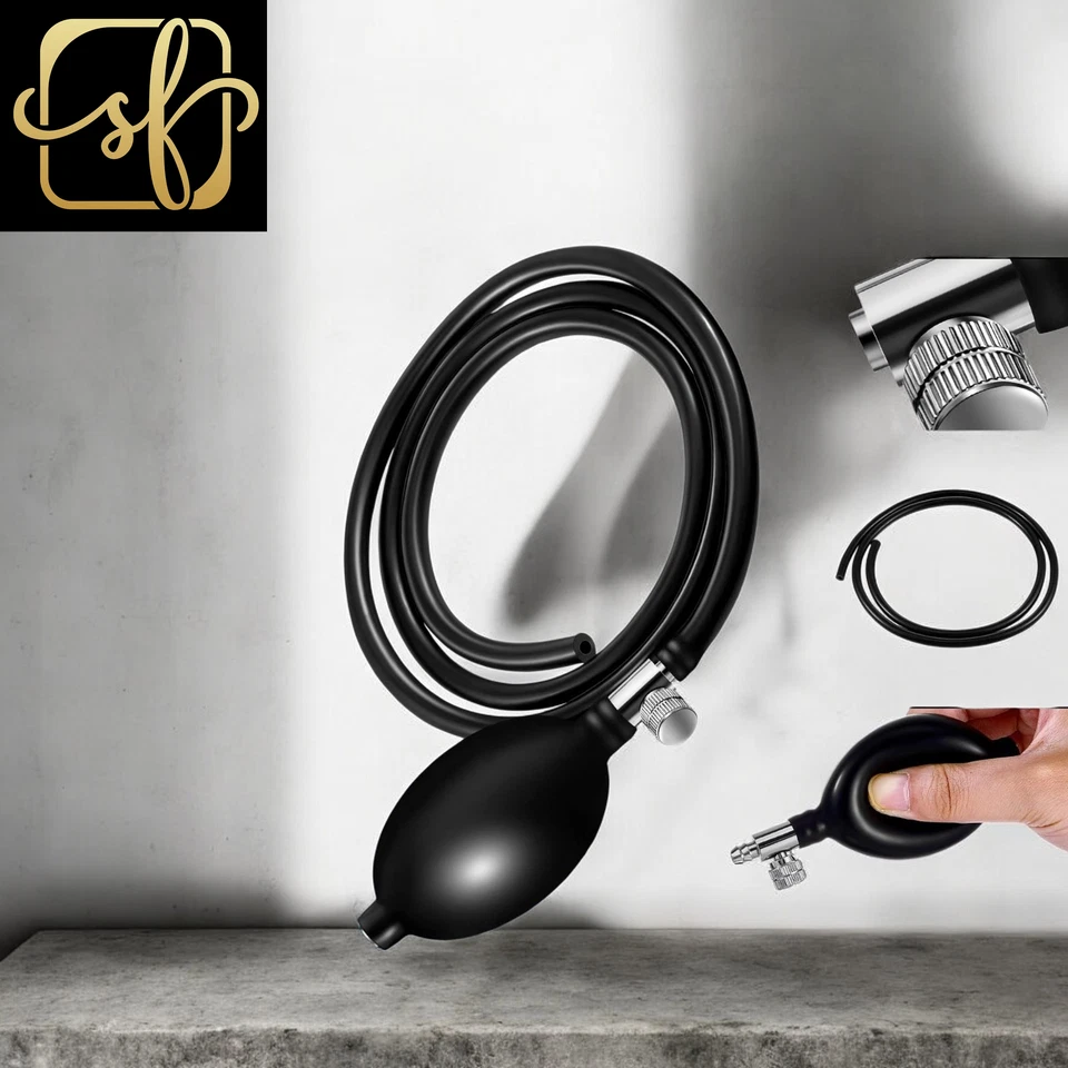 2 Set Blood Pressure Bulb Pump Replacement Rubber Inflation Bulb Adjustable Bloo - Image 2 of 2