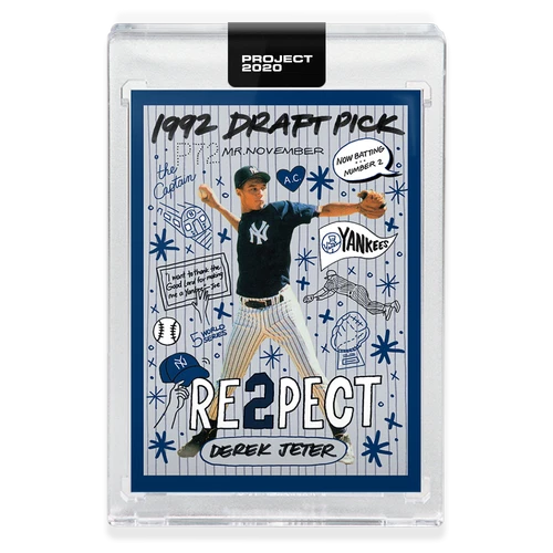 Topps Project 2020~1993 Derek Jeter #251 By Sophia Chang PR:4123