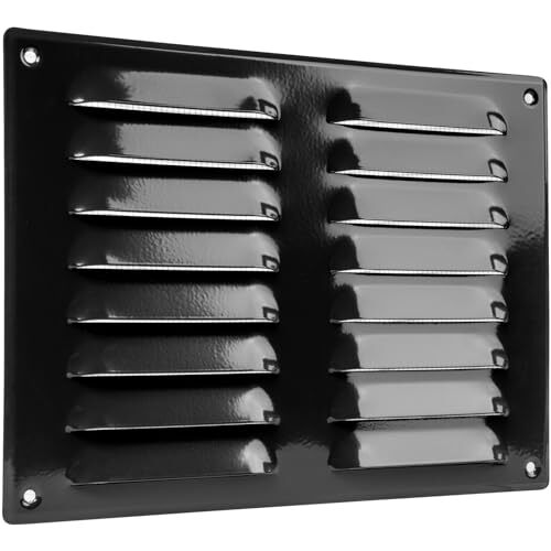 Vent Systems 190 X 190 Mm / 7.5 X 7.5 Inch Anthracite Square Louvered - View #11