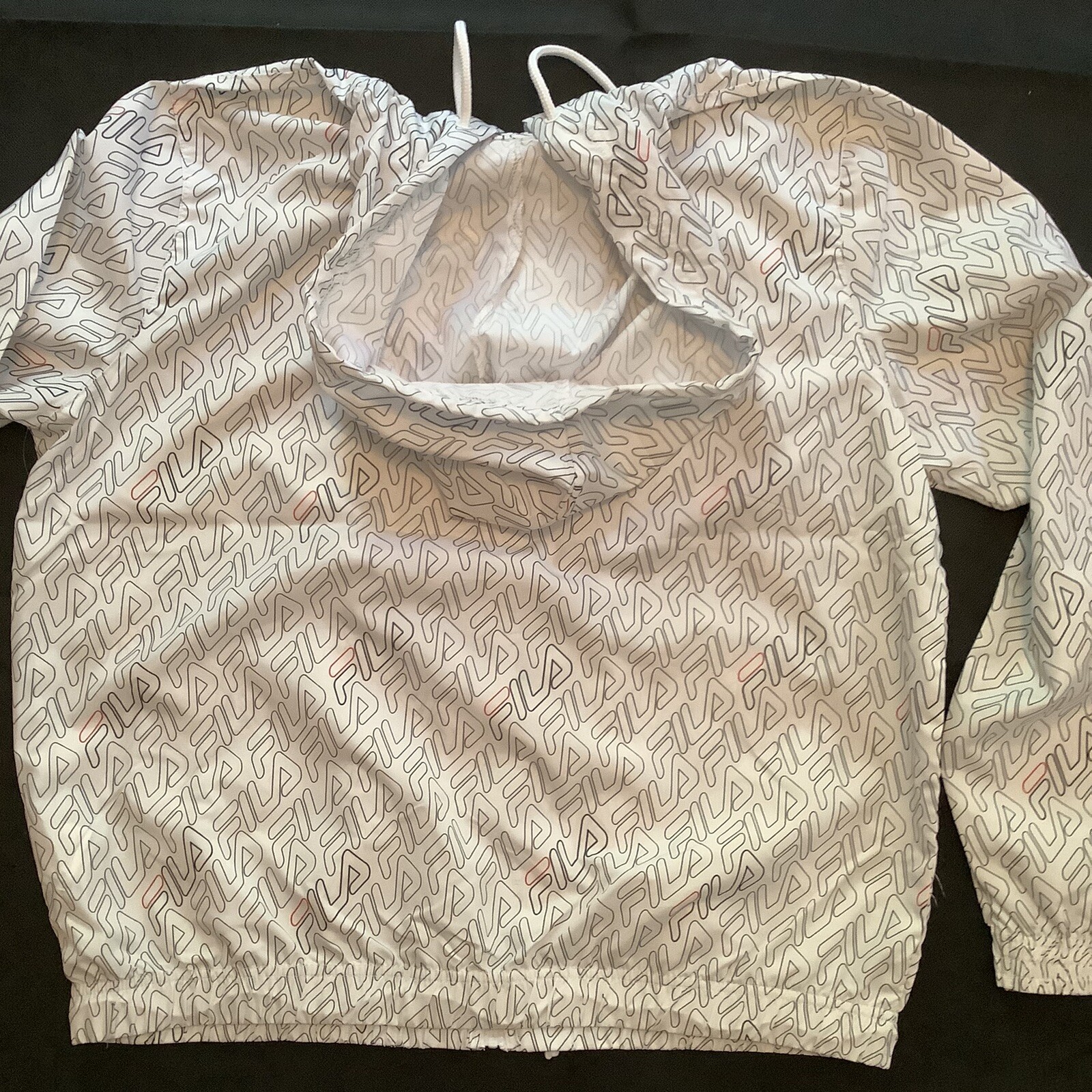 Fila WINNIE WINBREAKER FW173U62 Giacca da allenamento donna logo bianco L