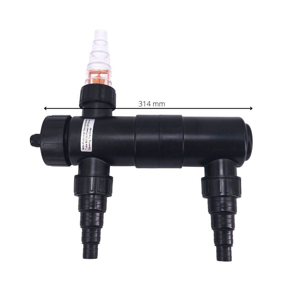 AquaOne Cuv 111 depuratore acqua UVC 11 Watt acquario laghetto alghicida depuratore foto 3