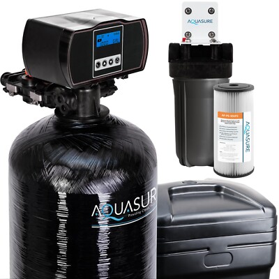 Aquasure Harmony Series 64,000 Grain Water Softener Fine Mesh Resin For Iron