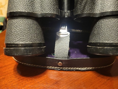 Vintage Tasco Binoculars 7X50 Lightweight Field View 1000yds 372ft coated w/case - Picture 9 of 18