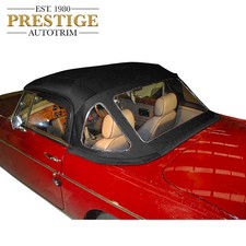 Mgb 1963-1970 Convertible Top Black Standard Vinyl Fixed Window Factory Direct