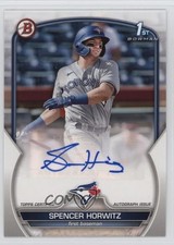 2023 Bowman Paper Prospect Auto Spencer Horwitz #PPA-SH Auto 15sd