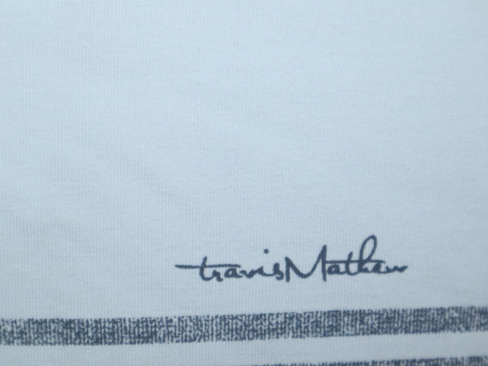 Camisa Travis Matthew Hombres XL Azul 1/2 Cremallera Pullover Manga Larga Golf Atletismo Foto 2 de 4