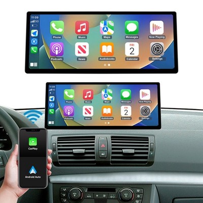 Wireless CarPlay 12.3'' Touchscreen Multimedia Stereo For BMW CCC E81 E82 E87 E88