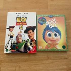 Disney Pixar Toy Story 2 & Inside Out DVD Blu-ray 3D Korean Imports Lot Rare