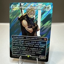 Cloud, Midgar Mercenary [Extended Art Foil] #427 Prices | Magic