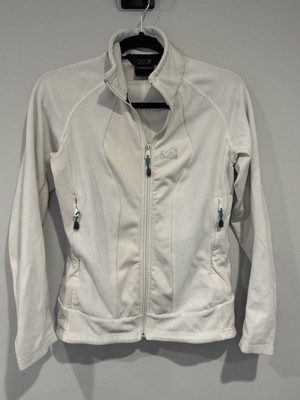 Millet Mountain By Experience Women s S White Full Zip Fleece Jacket White