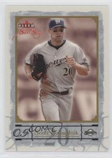 2004 Fleer Sweet Sigs Gold 66/99 Scott Podsednik #54 0af