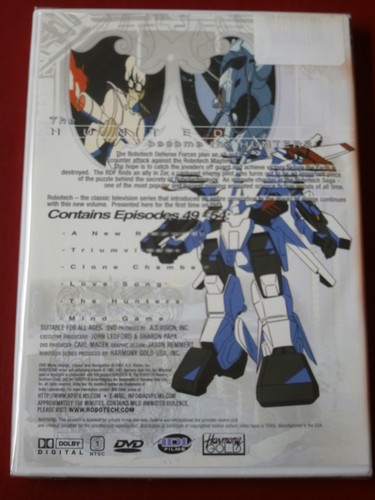 DVD Robotech The Masters Counter Attack Episodes 49-54 NEW SEALED - Picture 2 of 2