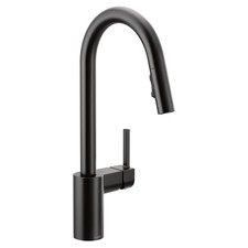 Moen 7565BL Matte Black One-Handle Pulldown Kitchen Faucet