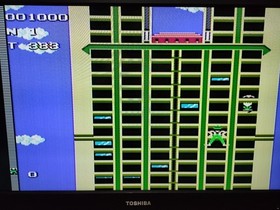 Crazy Climber Famicom CLEANED & TESTED Works Nichibutsu