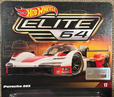 2025 Release , Hot Wheels Elite 64 , # 17 , Porsche 963 , Free