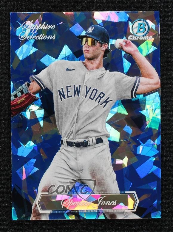 2023 Bowman Chrome Sapphire Edition Sapphire Selections Spencer Jones #BSS-4
