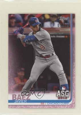 2019 Topps Mini All-Star Pink 2/25 Javier Baez #US55 fm0