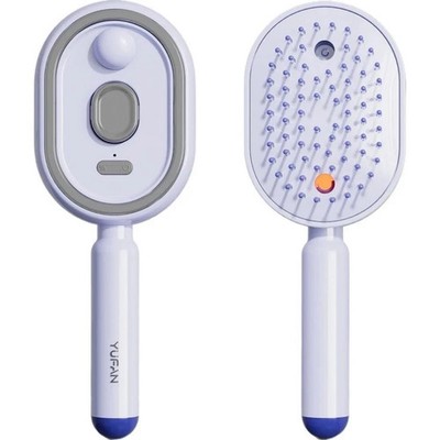 Electric Spray Air Cushion Massage Comb,Self-Cleaning Anti-Tangle Electric Brush