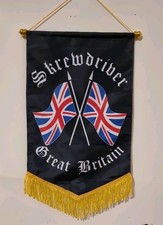 Crossed Union Jacks Great Britain Pennant  - 12ins x 16ins.