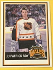 1990-91 Kraft NHL Patrick Roy All-Star #90 - From Salesman's Set Factory Cut