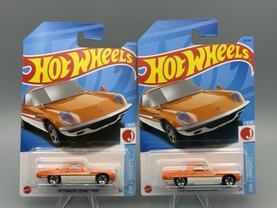 Lot Of 2 Hot Wheels - 2023 HW J-Imports 9/10 1968 Mazda Cosmo Sport 118/250