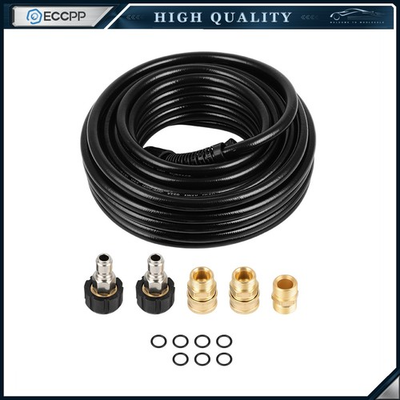 #ad High Pressure Washer Hose 50ft 3200PSI M22 Power Washer Extension Hose $39.49