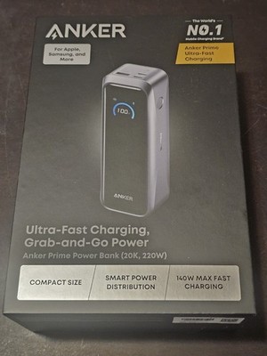 Anker Prime Power Bank 20K 220W A110BH11