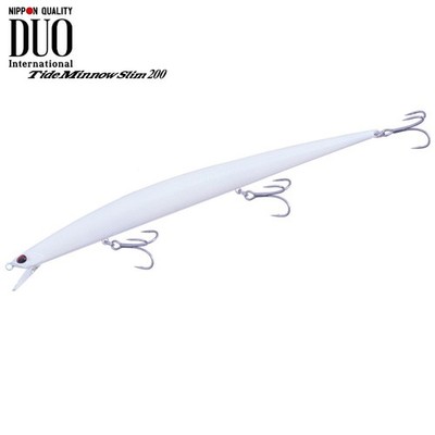 DUO Ultimate Long Minnow Floating Lure TIDE MINNOW SLIM 200 ACCZ049 Ivory Pearl