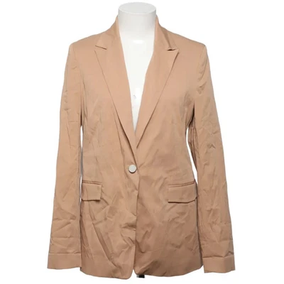 Comma, blazer, taille : 38, beige, coton/viscose, unicolore, femme #YTG - Photo 1/4