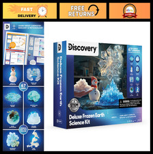 STEM Chemistry Lab Kit for Kids - 67 Experiments, Grow Crystals, Make Snow Sli