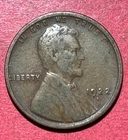 1922D US LINCOLN Cent! "Denver" Mint! Lower Mintage! VG! Old US Coin!