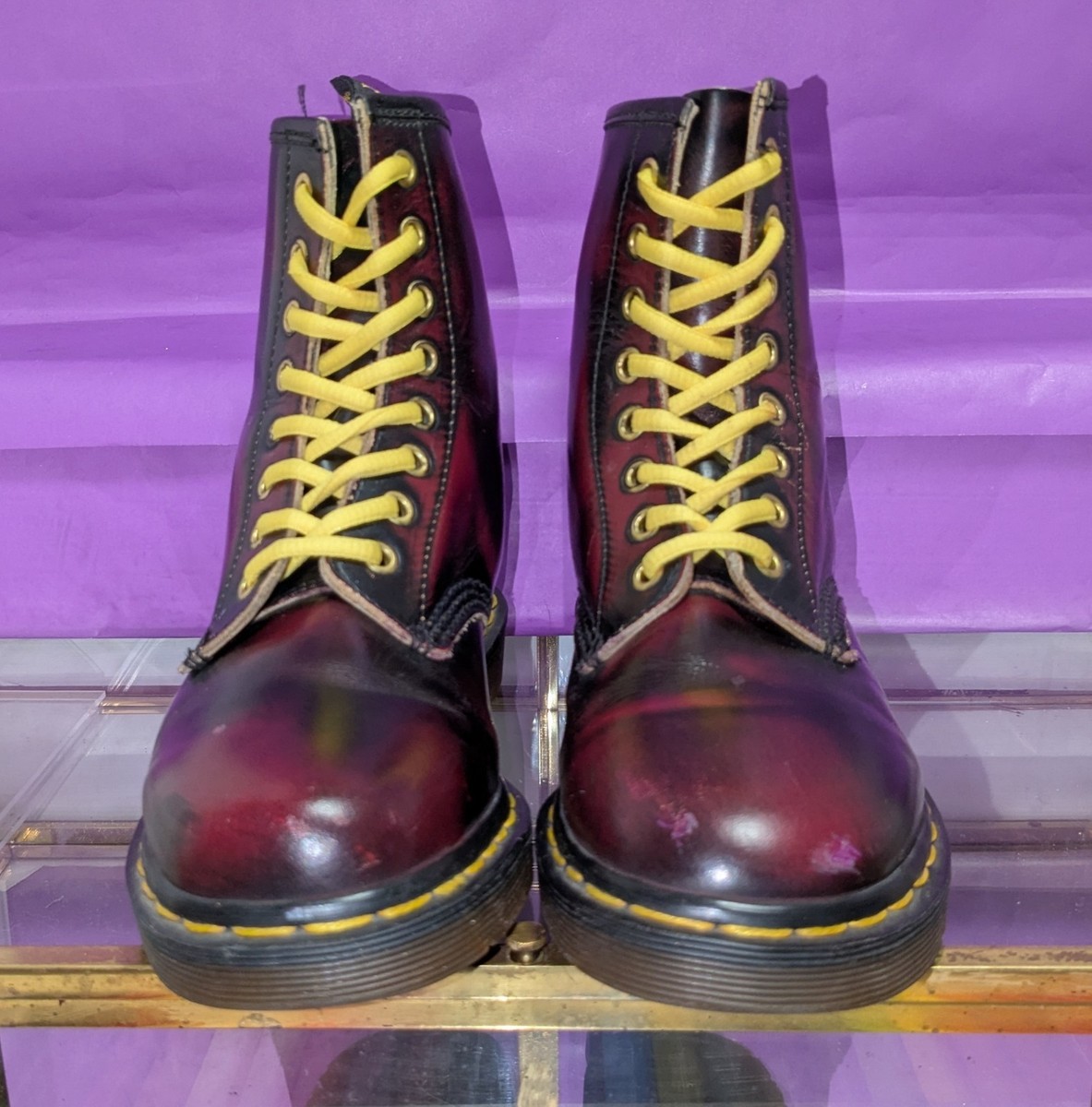 Vintage Dr Martens 1460 8-Eye Boots Made in England US 6 | eBay