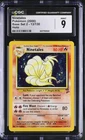 Pokemon CGC 9 Ninetales Holo - Base Set 2 13/130