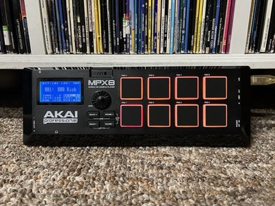 Akai MPX8 Professional Mobile SD Sample Player 8-Pad Drum Midi Controller