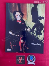 Tobin Bell Jigsaw Saw autographed signed 11x14 photo Beckett COA horror