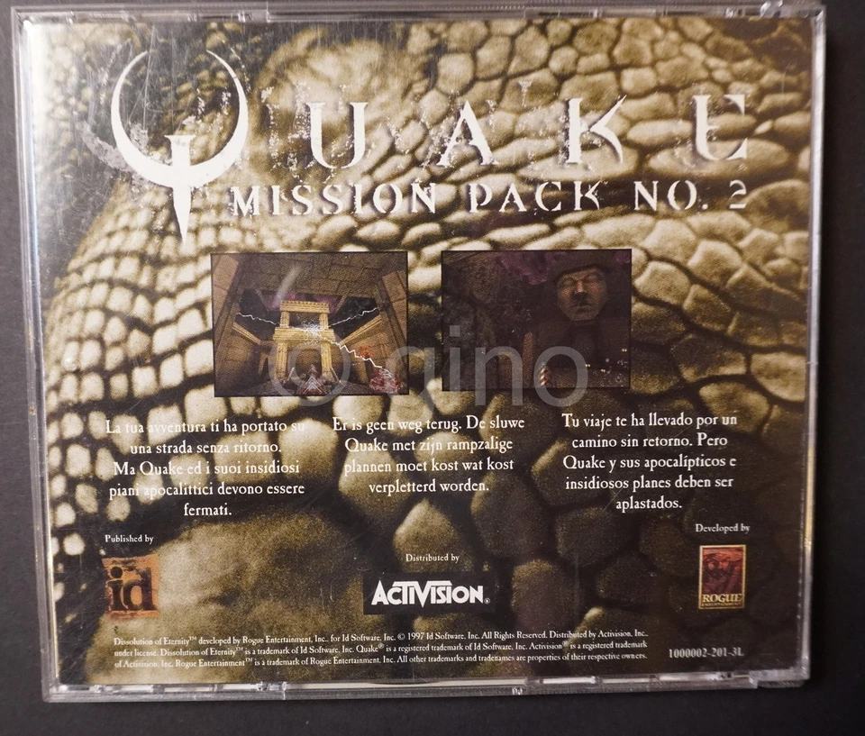 QUAKE MISSION PACK NO 2  Dissolution of eternity  (PC CD) - Bild 3 von 3