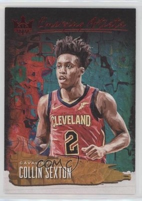 2018-19 Panini Court Kings Emerging Artists Ruby 7/99 Collin Sexton #14 02ez