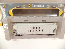 Exact Rail Ho PS-4427 Grain Hopper, Rock Island 13313